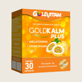 GoldKalm Plus – Melatonina + Triptofano (30 Cápsulas)