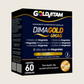 DimaGold 6MAG – Magnésio Multicomplexo (60 Cápsulas)