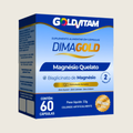 DimaGold – Magnésio Quelato (60 Cápsulas)