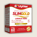 SlimGold Laranja Moro – Café Verde + Picolinato de Cromo (60 Cápsulas)