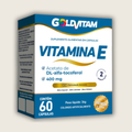 Vitamina E 400 mg – GoldVitam (60 cápsulas)