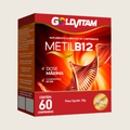 Metil B12 60 Comprimidos | Vitamina B12 Dose Máxima