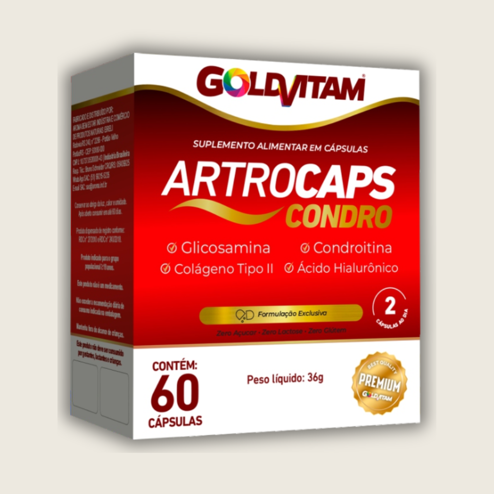 Artrocaps Condro – Suporte para Cartilagens e Articulações